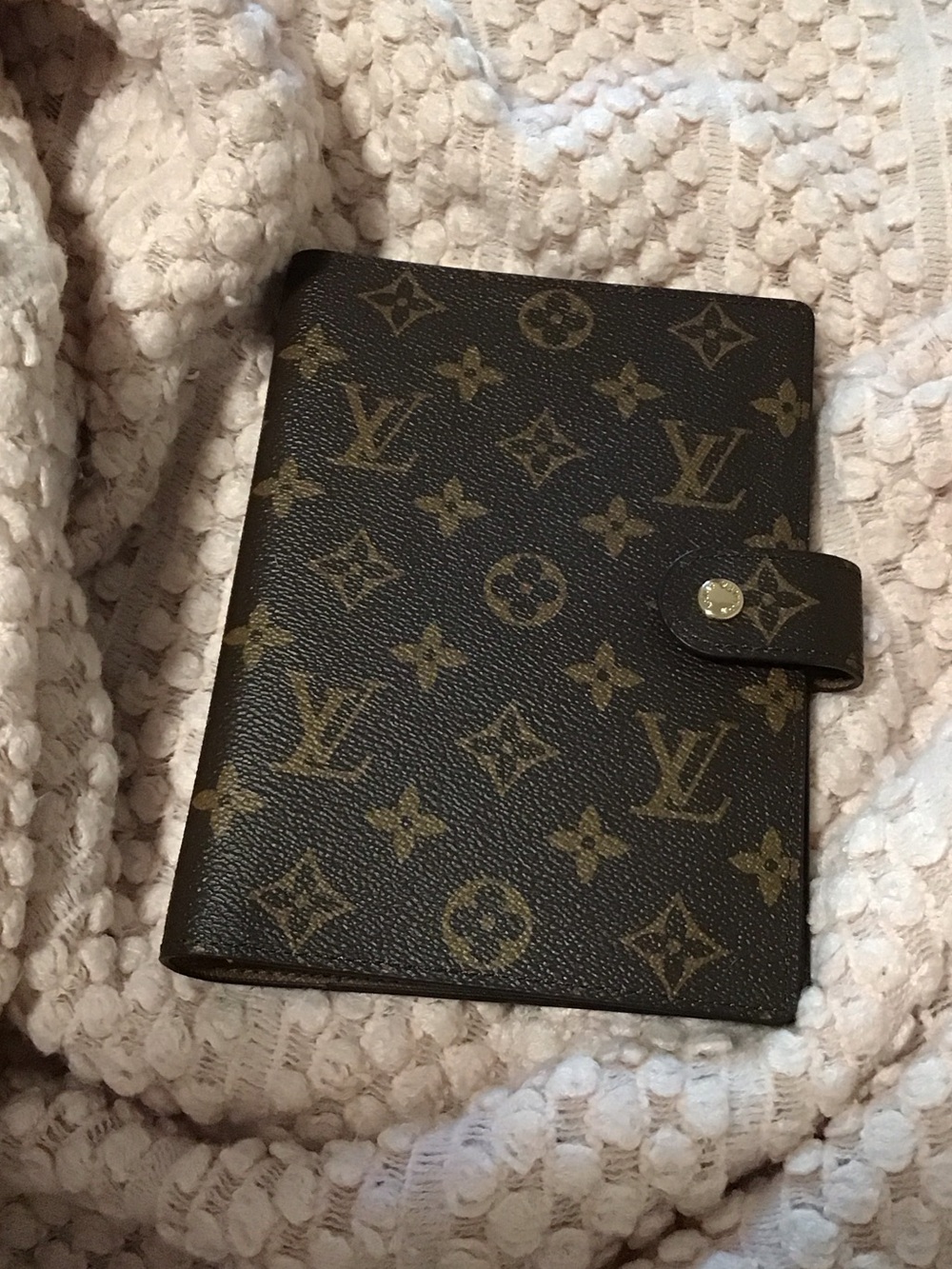 Louis Vuitton Monogram Canvas planner/jornal UNISEX